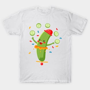 Pickle Funny Clown T-Shirt